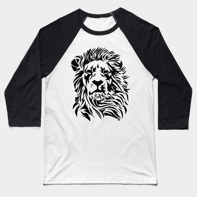 Lion Baseball T-Shirt by maxha